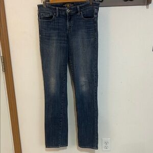 Lucky Brand Dark Blue sweet Straight-Leg Jeans size 6/28 L